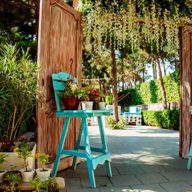 东南亚热带庭院